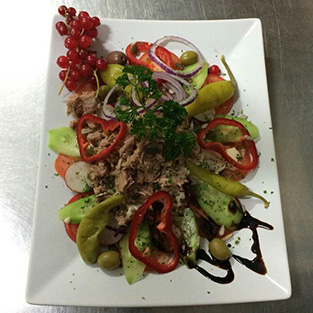 Italia - Salatplatte